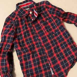 Osh Kosh boys plaid shirt